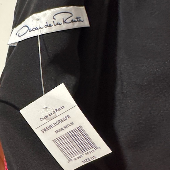 Oscar de la Renta Pink and Black Floral Dress - Picture 6 of 6